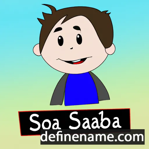 Sebastijonas cartoon