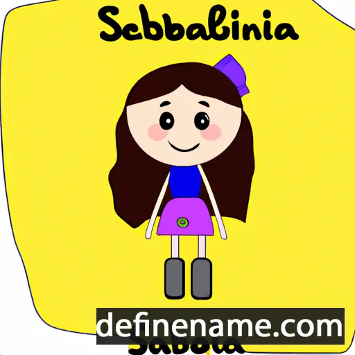 Sebastina cartoon