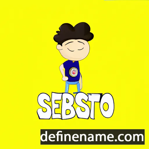 Sebestao cartoon