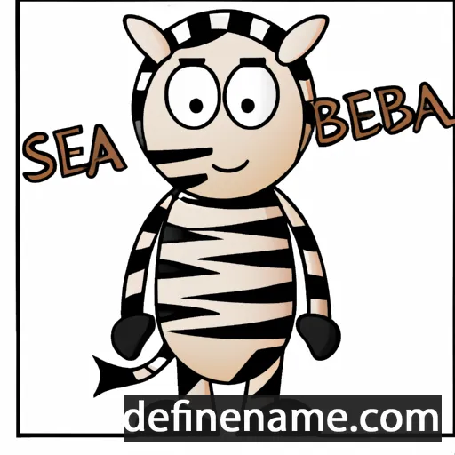 Sebra cartoon