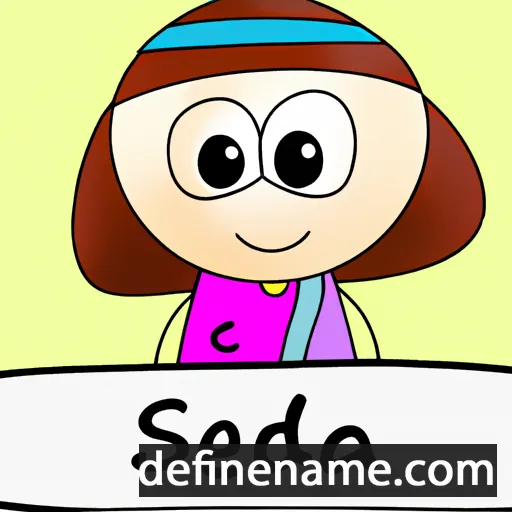 cartoon of the name Seda