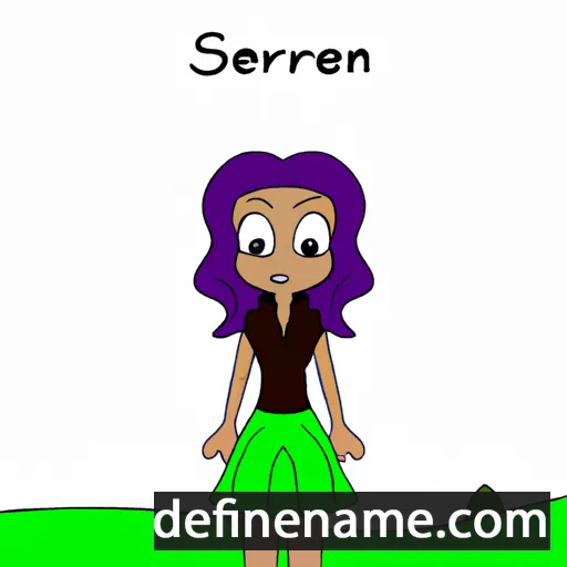 Seferina cartoon