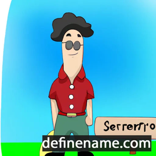 Seferino cartoon