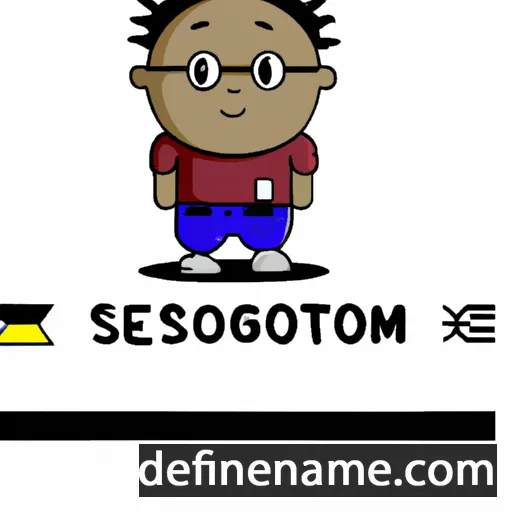 Segomotso cartoon