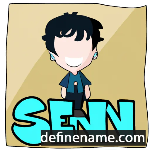 cartoon of the name Sein