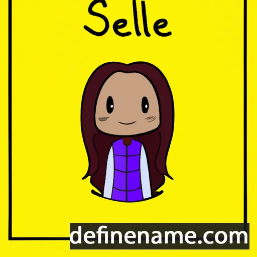 Selaine cartoon