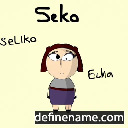 Selka cartoon