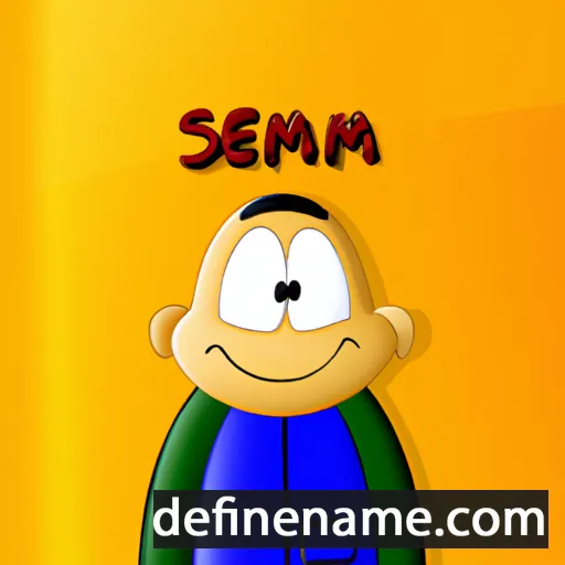 cartoon of the name Selmar