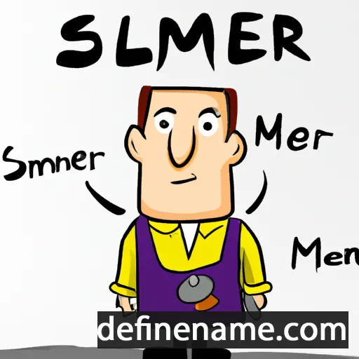 cartoon of the name Selmer