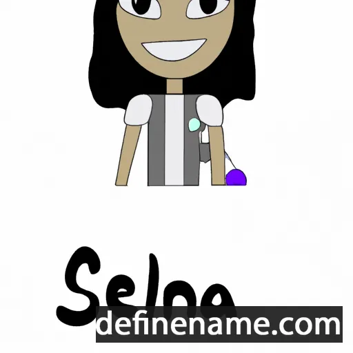 Selnia cartoon