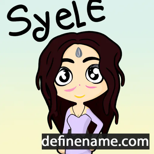 Selviye cartoon