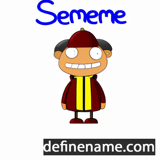 Semegne cartoon