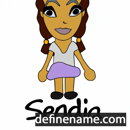 Senaida cartoon