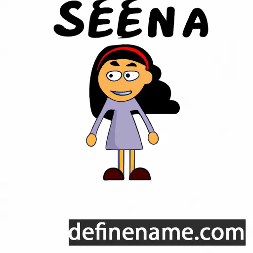 Seniha cartoon