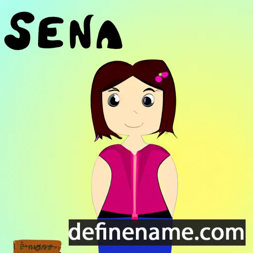 Senija cartoon