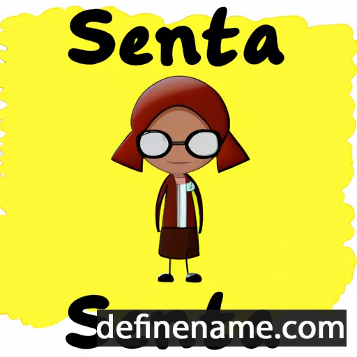 Senita cartoon