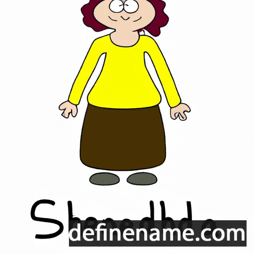 Sennehilda cartoon