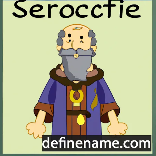 Senocrate cartoon