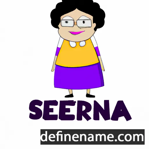 Senora cartoon