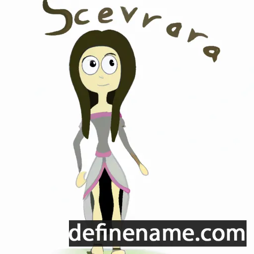 Senovara cartoon