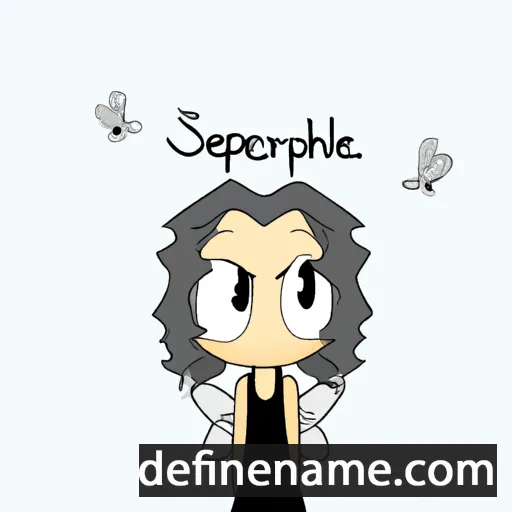 Séraphène cartoon