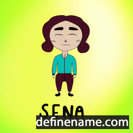 Senya cartoon