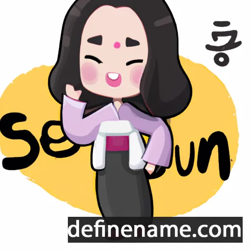 Seon-ui cartoon