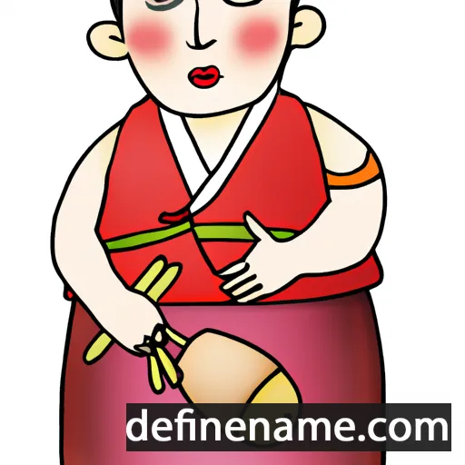 Seong-ja cartoon