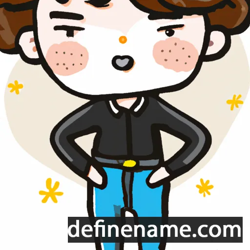 Seongjong cartoon