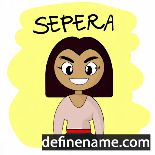 Serafëna cartoon