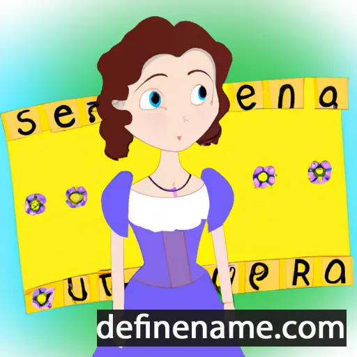 Serafiina cartoon