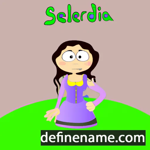 Serelda cartoon