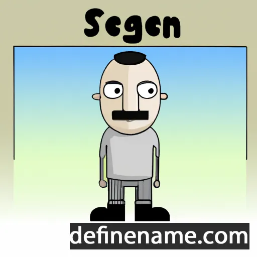 Sergen cartoon