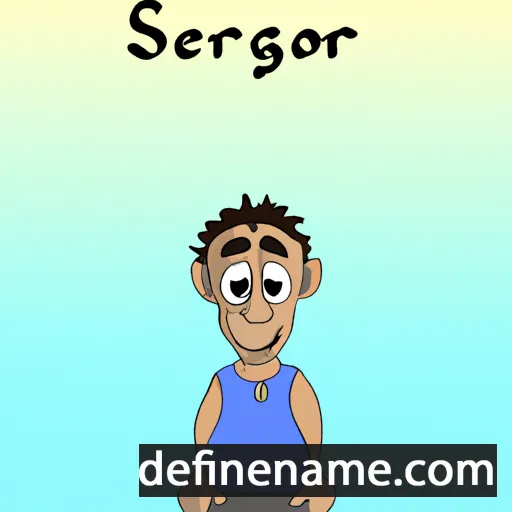 Sergyo cartoon