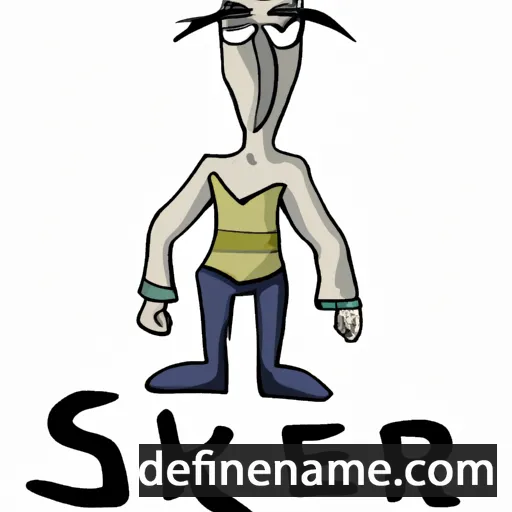 Serket cartoon