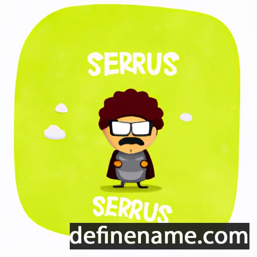 Serouios cartoon