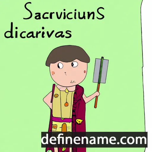 Servilianus cartoon