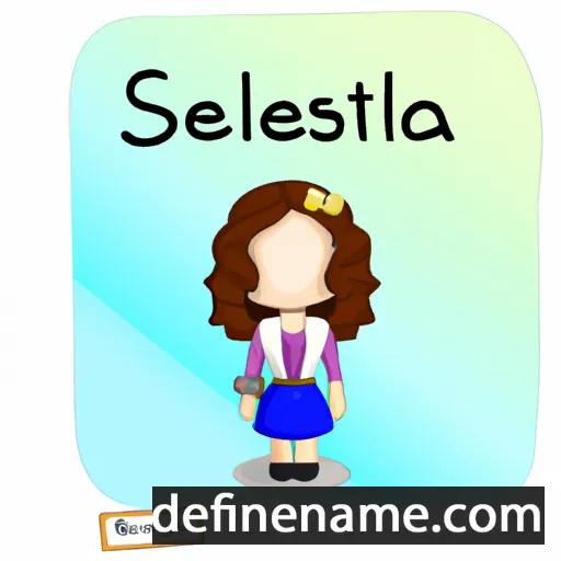 Sestilia cartoon