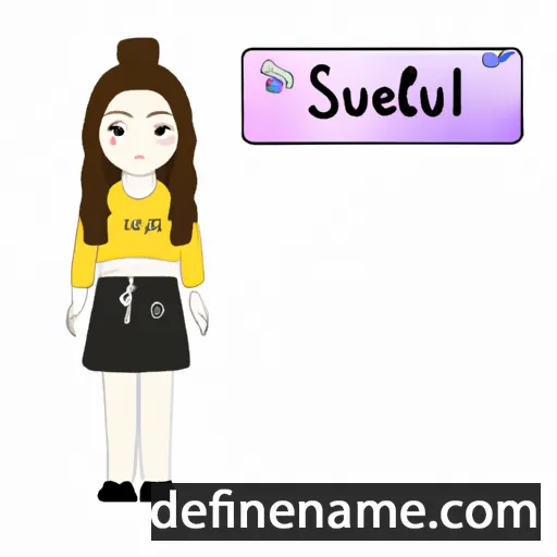 Seulgi cartoon