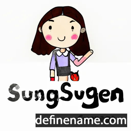 Seung-a cartoon