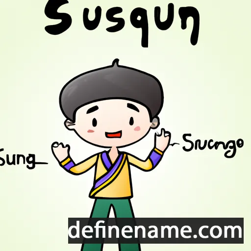 Seung-kyu cartoon