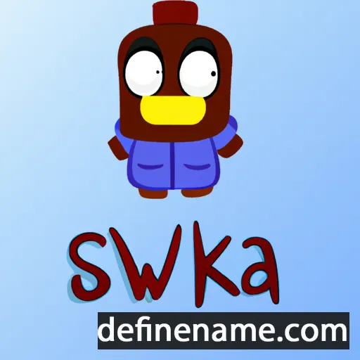 Sewka cartoon