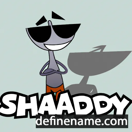 Shady cartoon