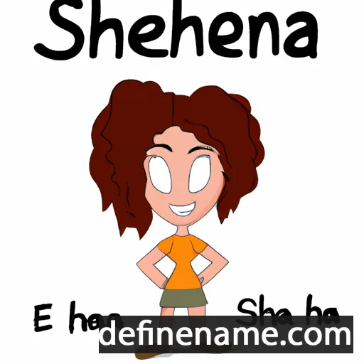 Shaena cartoon