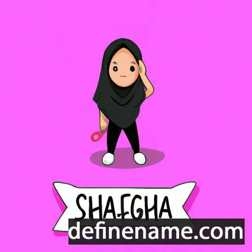 Shafiqah cartoon