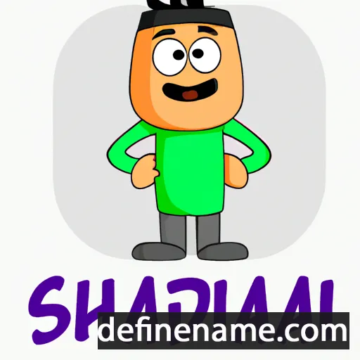 Shahadi cartoon