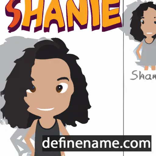 Shaiane cartoon