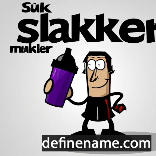 Shaker cartoon