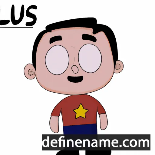 Luís cartoon