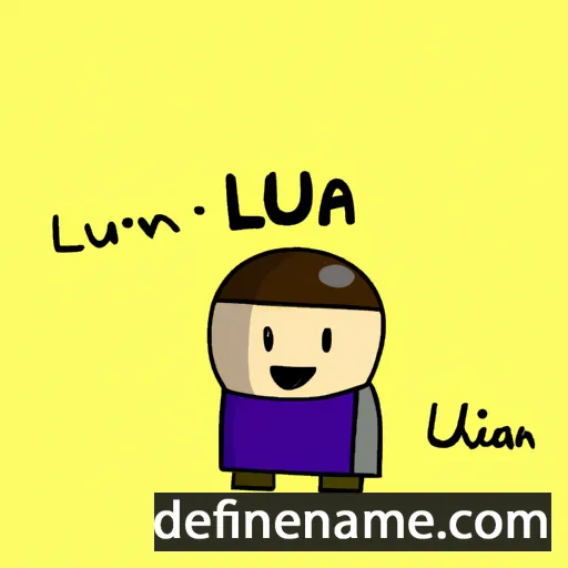 Luján cartoon